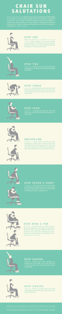 Chair Sun Salutation