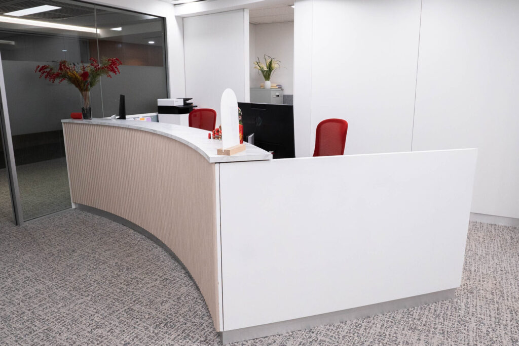 St John of God - Suite 309 hospital reception fitout